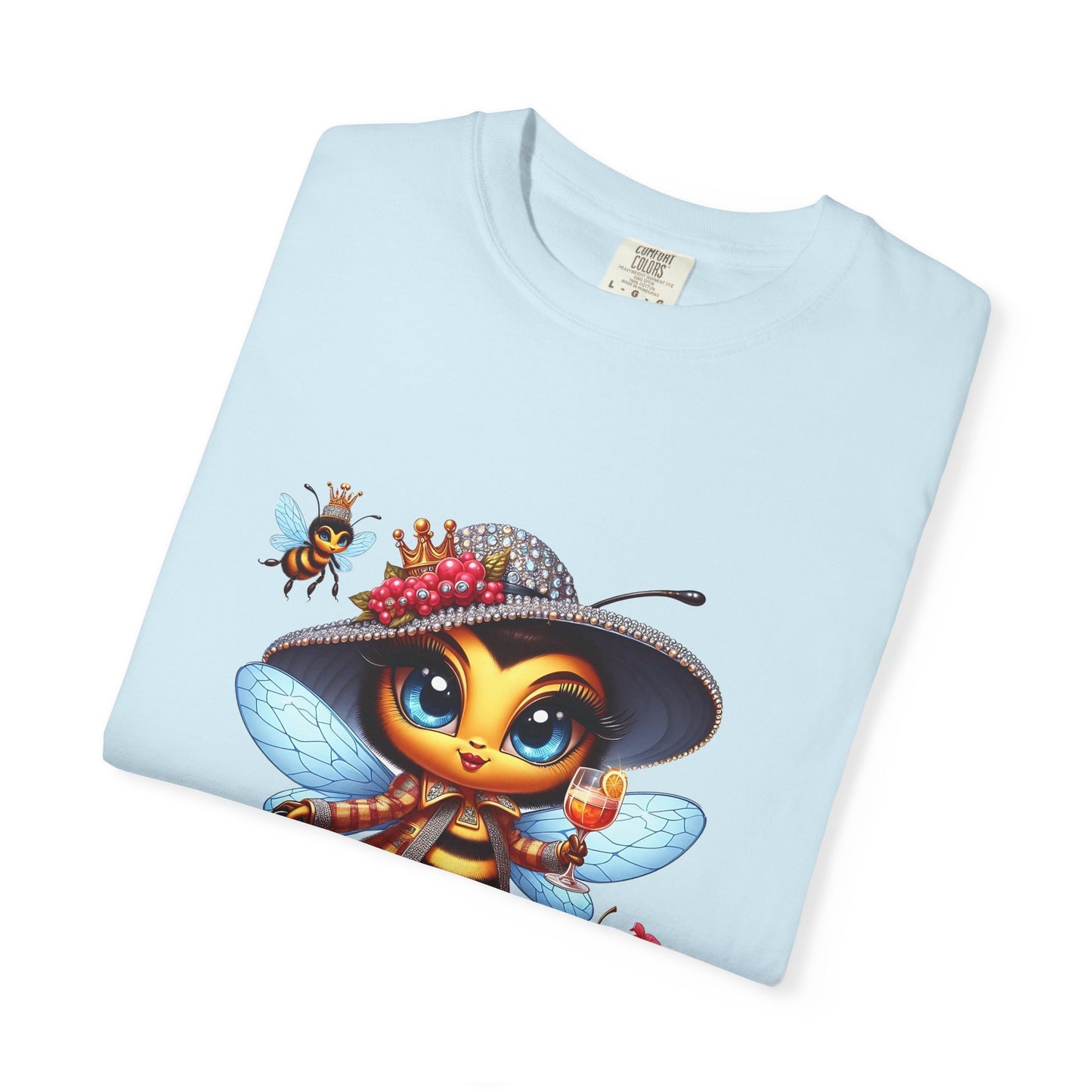 Queen Bee Mama Vibes Only T-Shirt | Unisex Garment-Dyed Tee
