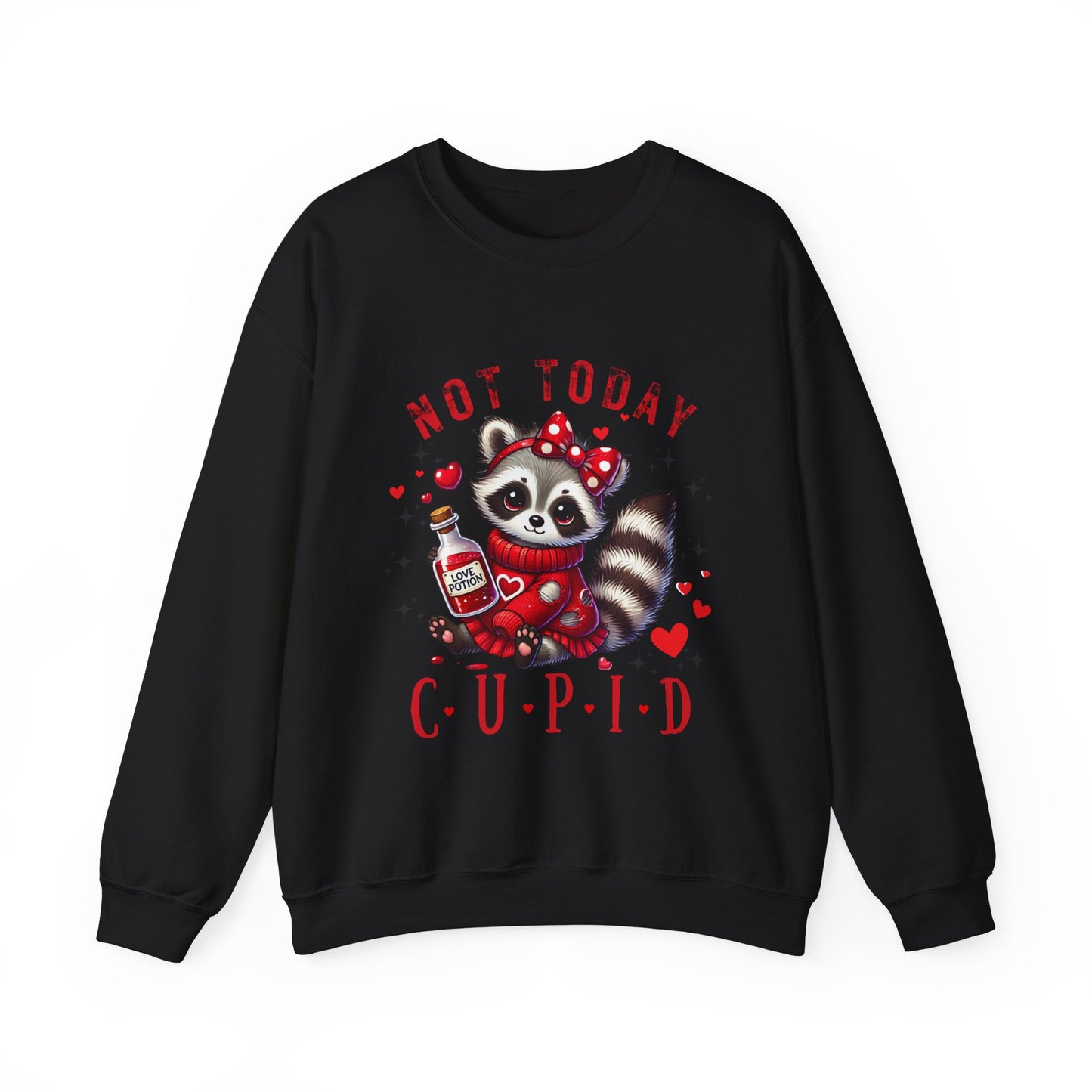 Not Today Cupid Unisex™ Crewneck Sweatshirt