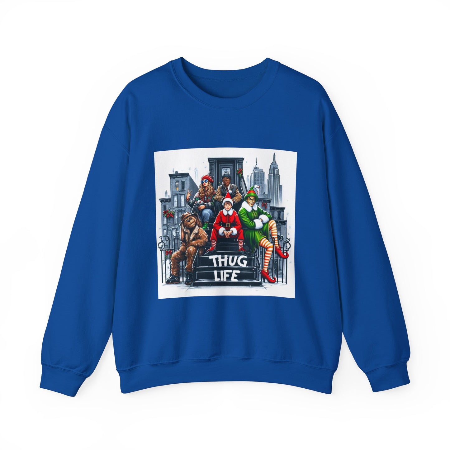 Thug Life Christmas Sweatshirt Unisex Crewneck