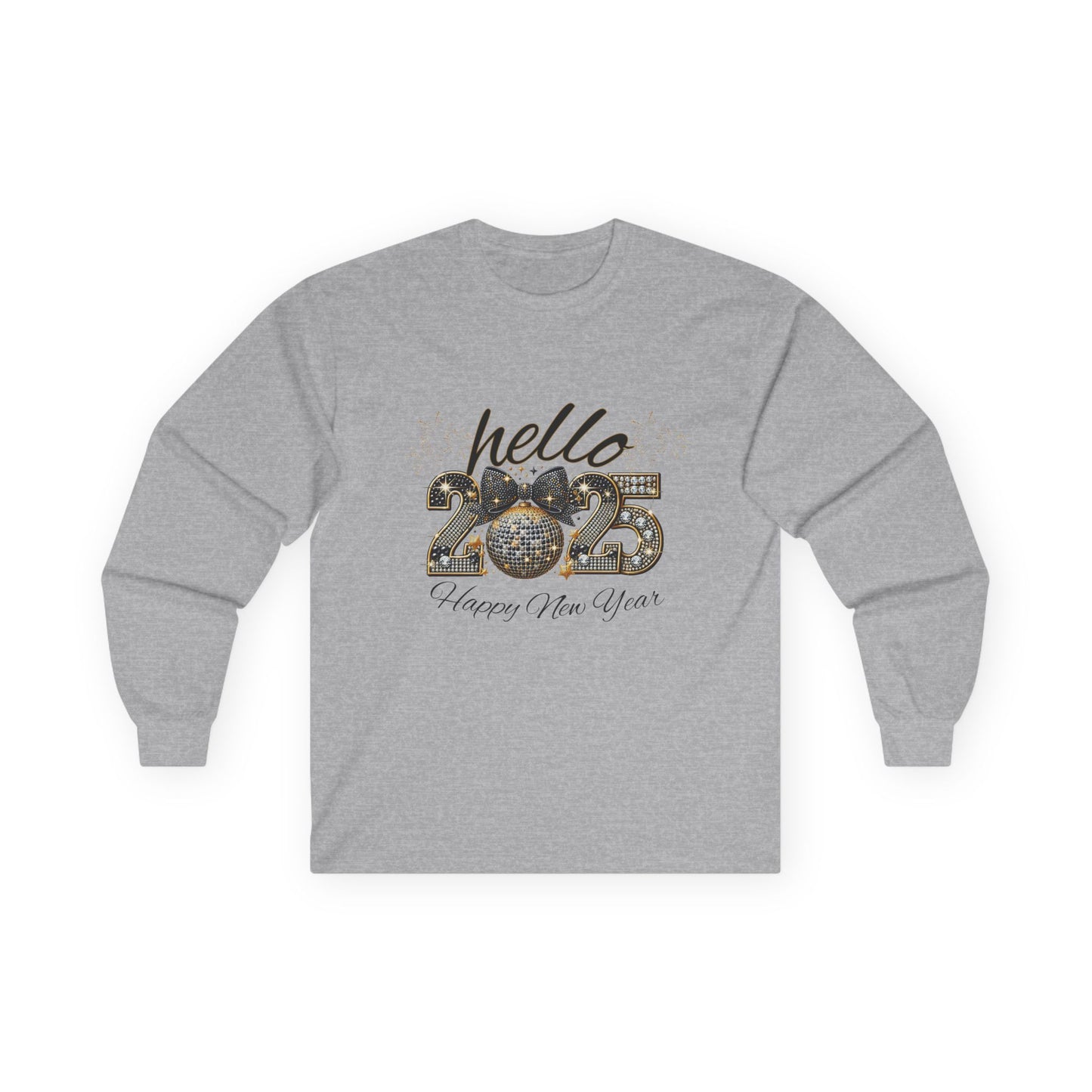 Hello 2025 Unisex Ultra Cotton Long Sleeve Tee