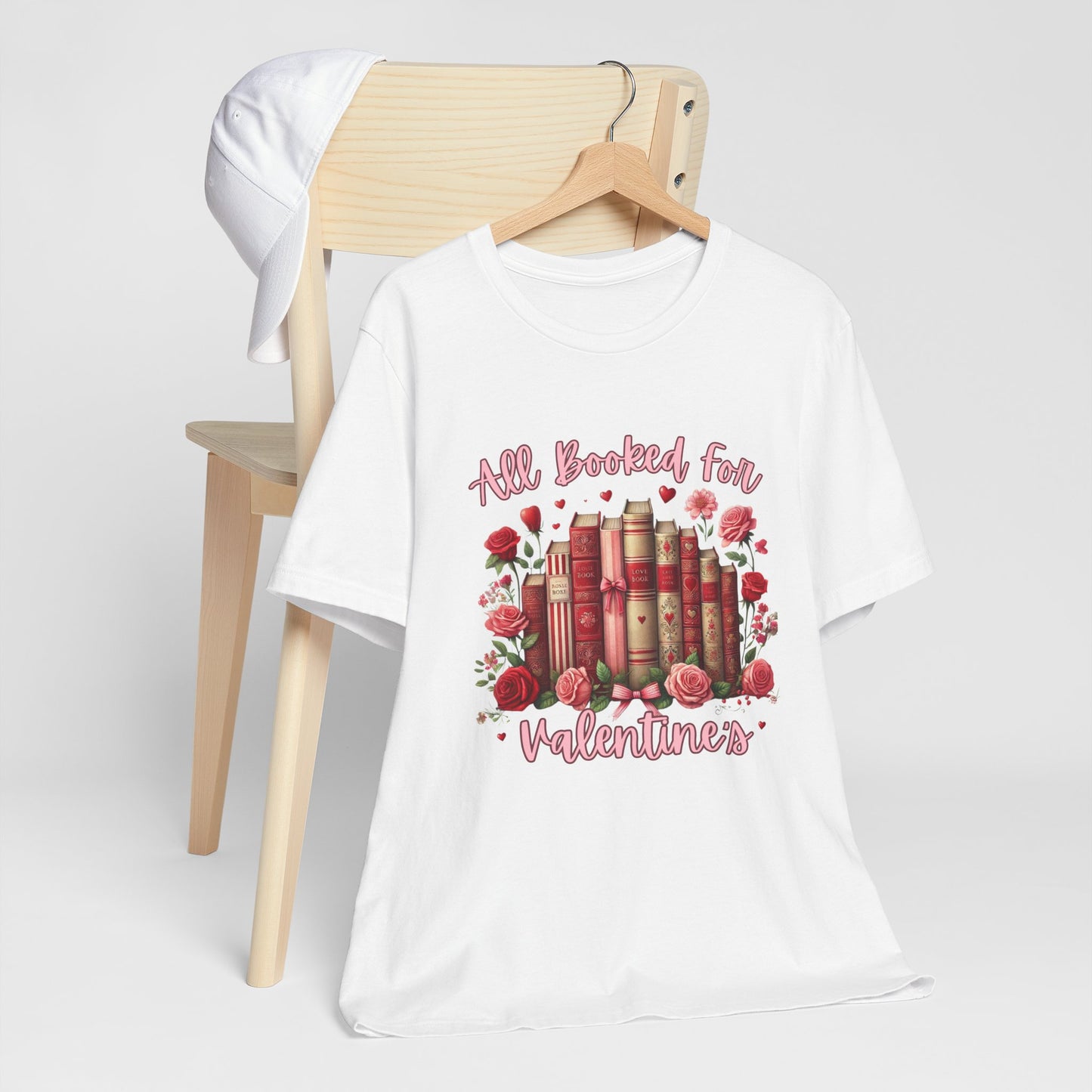 All booked for Valentines Unisex Tee - Valentines Design